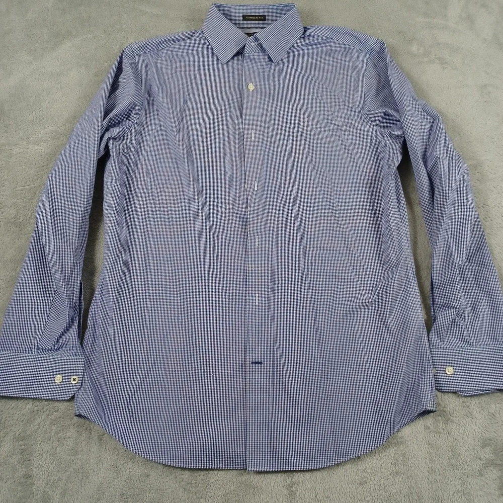 banana republic camden fit dress shirt Banana Republic Shirt Men's XL Camden Fit Plaid Classic Preppy Office  Workwear katiamossin.com